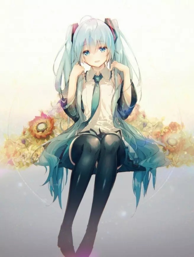 初音未来动漫图片，音符中的友情与温馨日常回顾